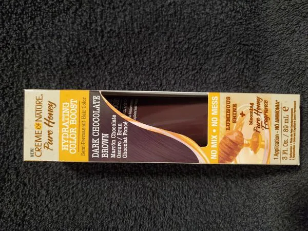 Pure Honey Semi Permanent Hair Color, Dark Chocolate Brown