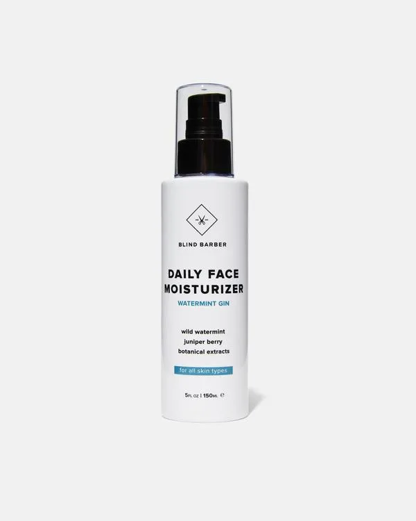 Daily Face Moisturizer, Watermint Gin (2018 formulation)