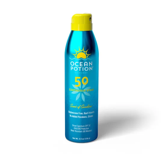 Suncare Scent of Sunshine Broad Spectrum Spf 50 Uva/uvb Protection Continuous Spray