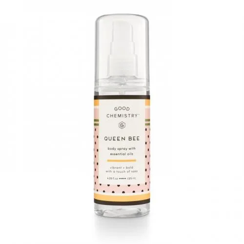 Body Spray With Essential Oils, Queen Bee (2019 formulation)