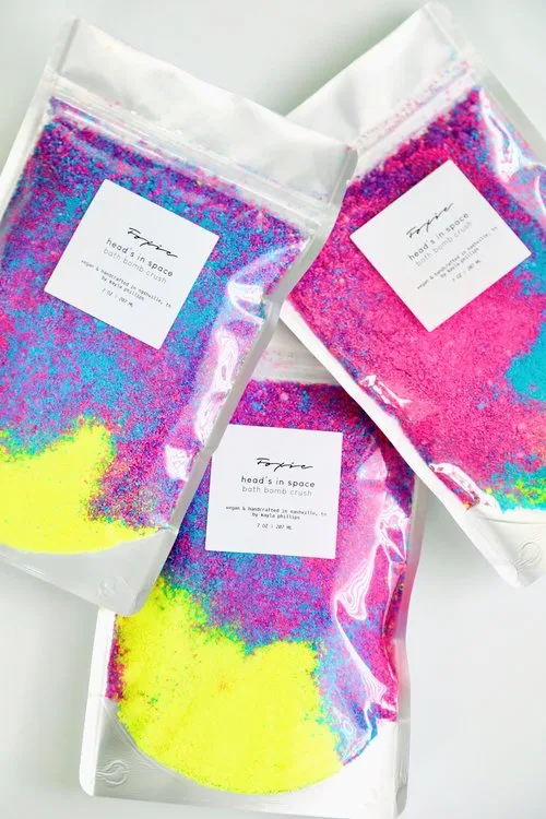 Bath Bomb Crush, Head's In Space (2020 formulation)