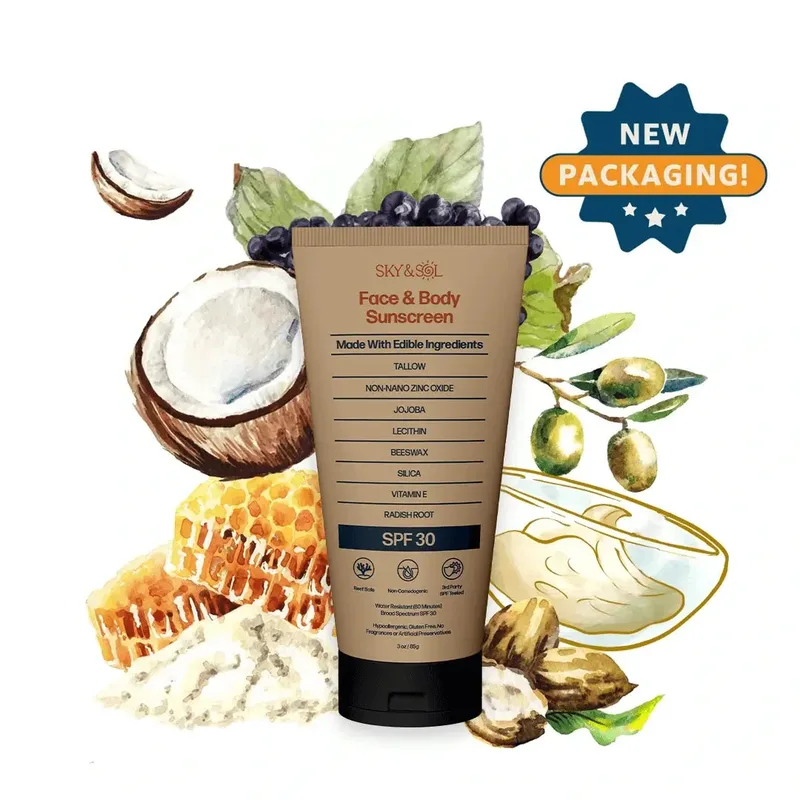 Face and Body Sunscreen Lotion, SPF 30