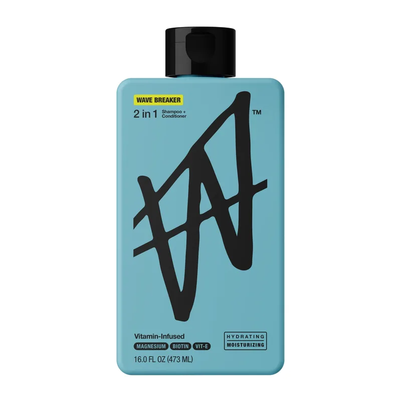 W by Jake Paul Hydrating 2in1 Shampoo & Conditioner for All Hair Types - Wave Breaker