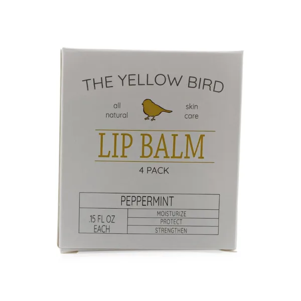 All Natural Lip Balm, Peppermint (2020 formulation)