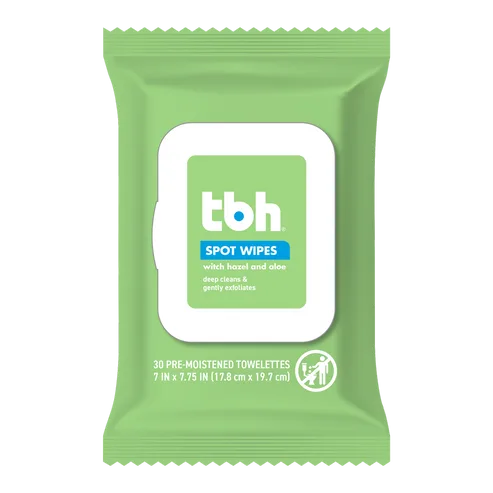 spot skin cleansing wipes