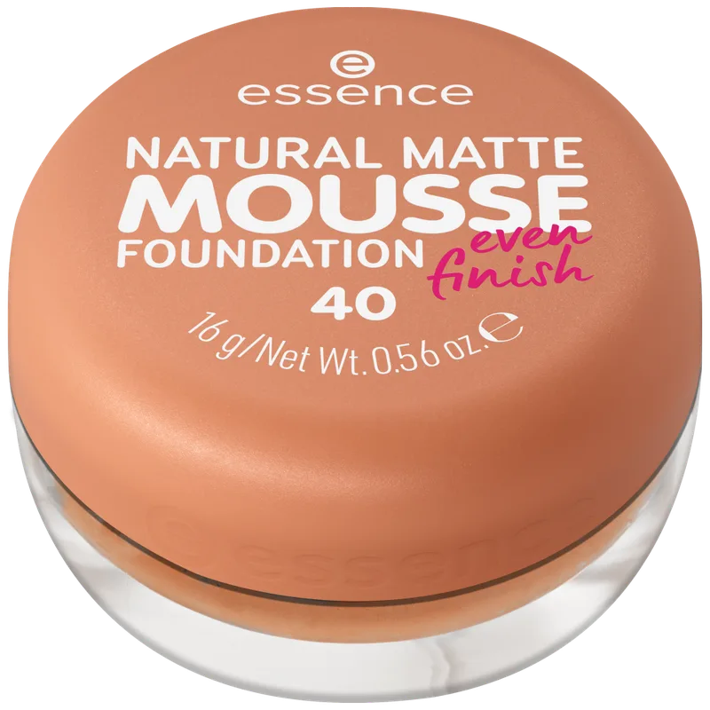 Natural Matte Mousse Foundation, 40