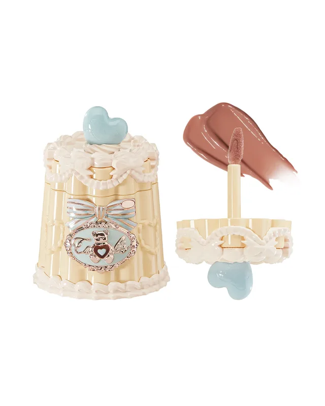 The Sweetie Bear Coating Lip Jelly, JE02 Puff Bear