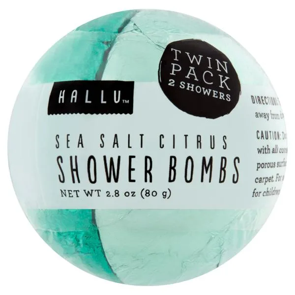 Sea Salt Citrus Shower Bombs