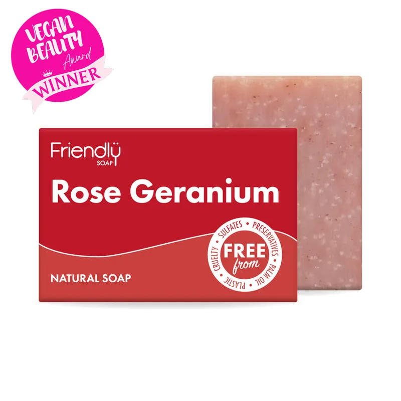 Natural Soap Rose Geranium