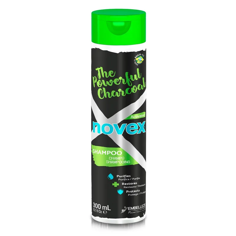 the Powerful Charcoal Shampoo