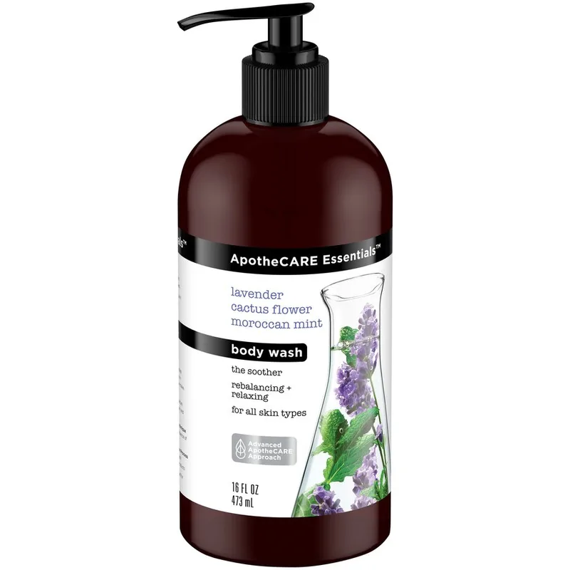 Body Wash, Lavender Cactus Flower Moroccan Mint (2019 formulation)