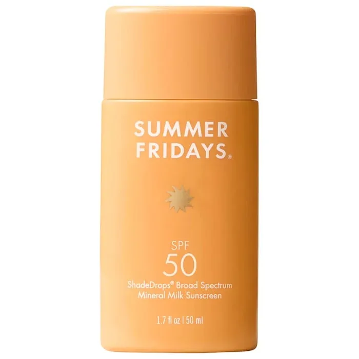 ShadeDrops Broad Spectrum Mineral Milk Sunscreen, SPF 50