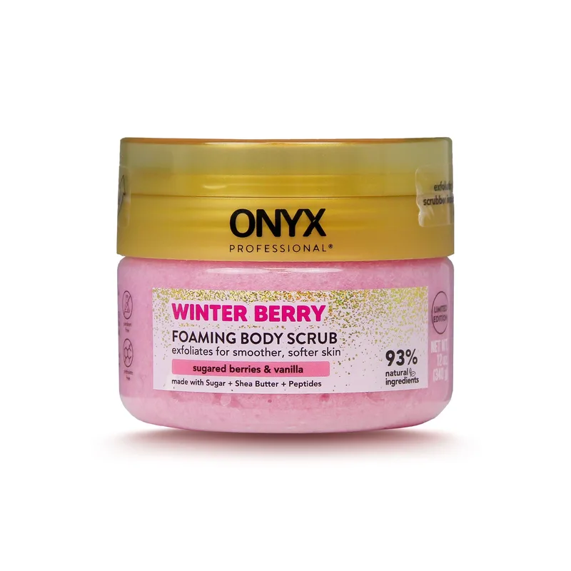 Foaming Body Scrub, Winter Berry