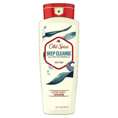 Men's Body Wash - Deep Cleanse with Deep Sea Minerals