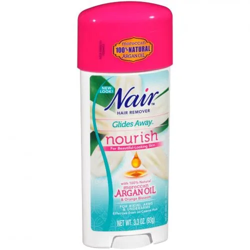 Glides Away Nourish with 100% Natural Moroccan Argan Oil & Orange Blossom Hair Remover (2018 formulation)