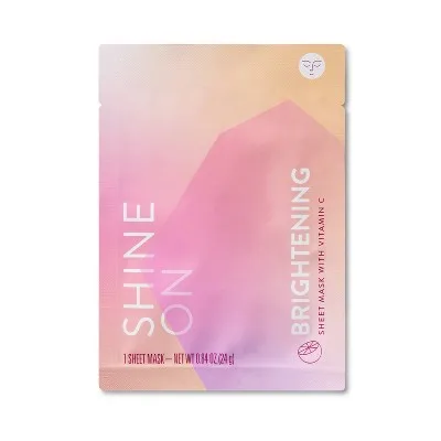 Brightening Sheet Mask With Vitamin C