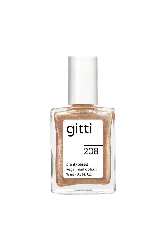 plant-based nail color, 208 Sun Glow