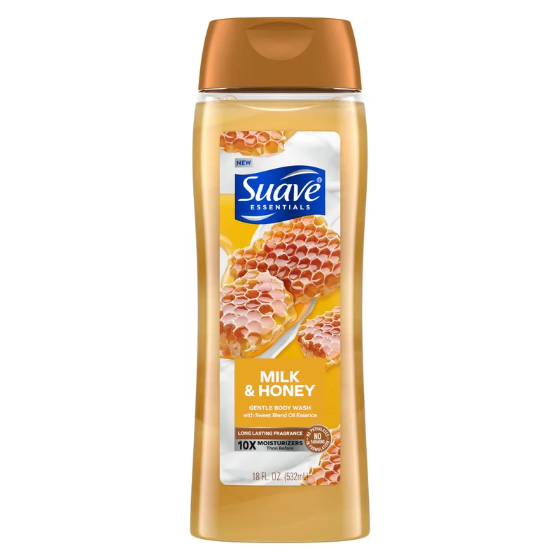 Gentle Body Wash, Milk & Honey