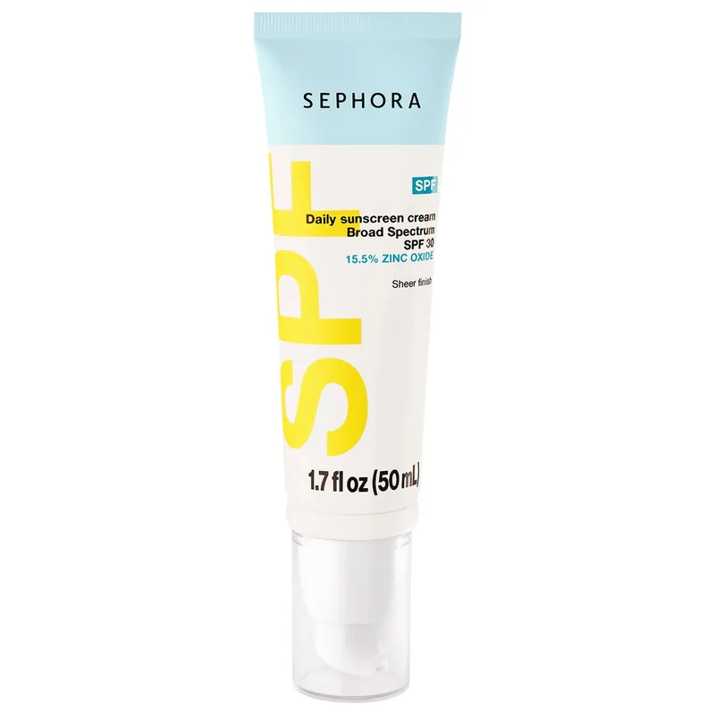 Daily Sheer Finish Sunscreen Cream, SPF 30