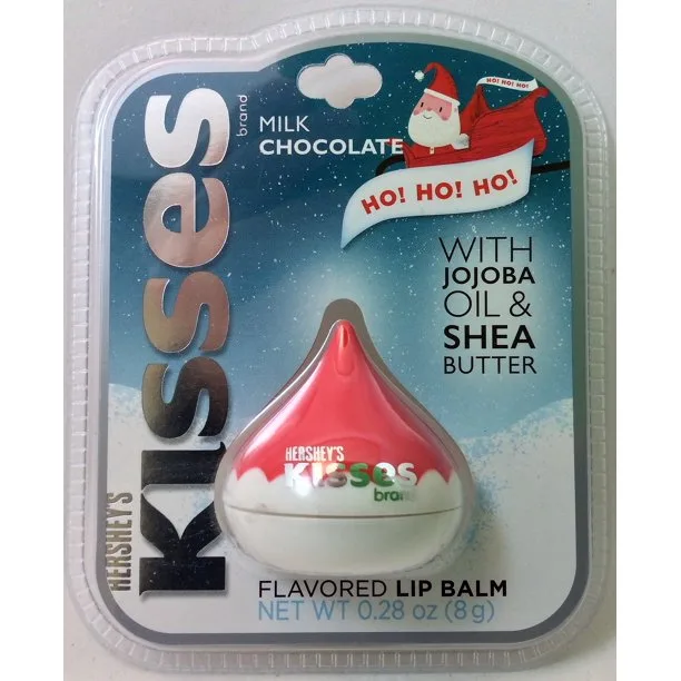 Kisses Flavored Lip Balm Milk Chocolate, Milk Chocolate (2020 formulation)