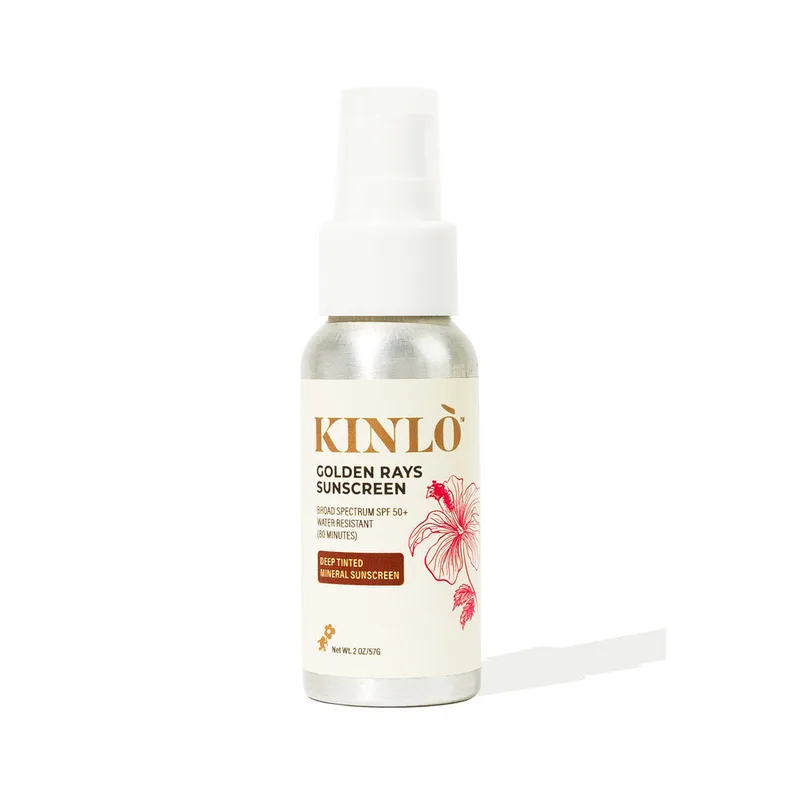 Golden Rays Tinted Mineral Sunscreen, Deep, SPF 50+