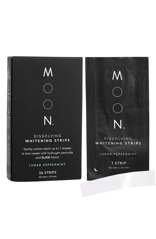 Dissolving Whitening Strips, Lunar Peppermint