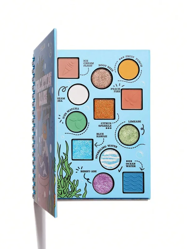 Vacation Daze Tropi, Cali Eyeshadow Palette, Multicolor