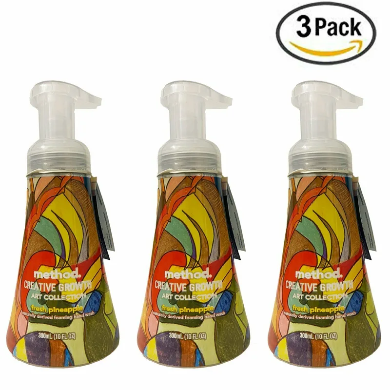 Naturally Derived Hand Wash, Fresh Pineapple (2018 formulation)