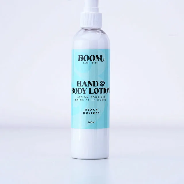 Boom Bath and Body Hand & Body Lotion, Beach Holiday