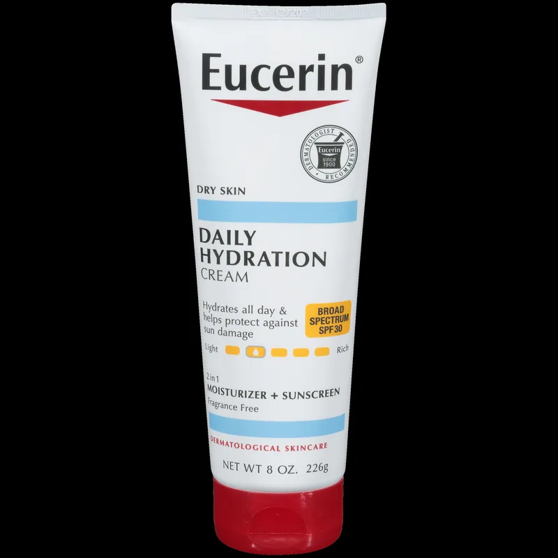 Daily Hydration Moisturizer & Sunscreen Cream, SPF 30