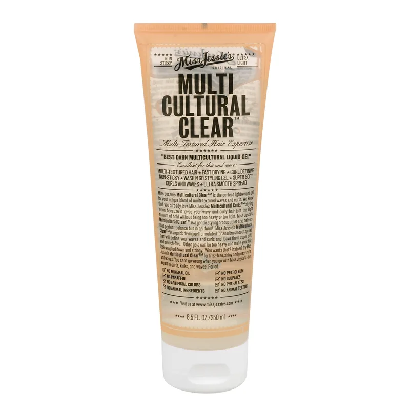 Multi Cultural Detangling Squeeze Hair Styling Clear Liquid Gel