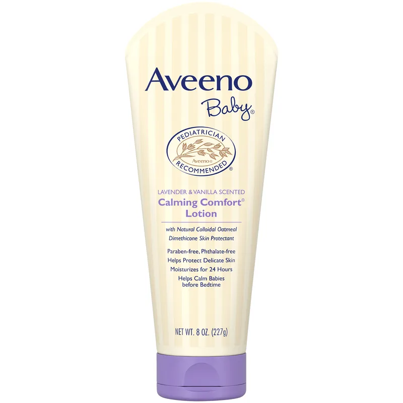 Baby Calming Comfort Moisturizing Bedtime Lotion Vanilla & Lavender