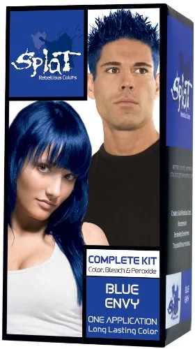 Original Complete Kit, Semi-Permanent Hair Dye with Bleach, Blue Envy