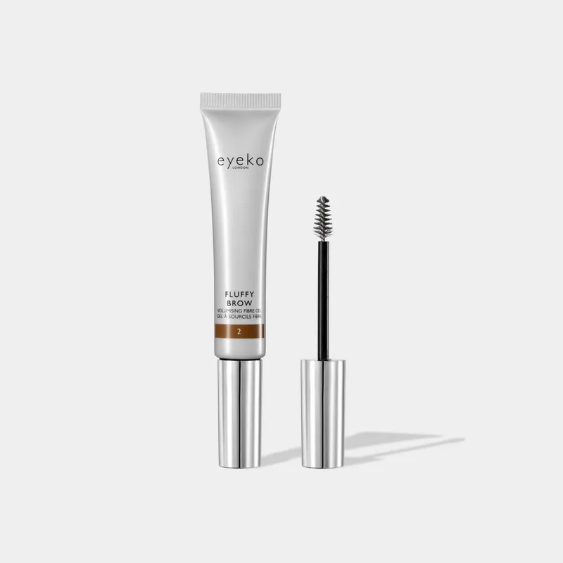 London, FLUFFY BROW VOLUMISING FIBRE GEL, Taupe Brown