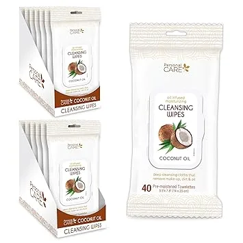 Coconut Oil Cleansing Wipes