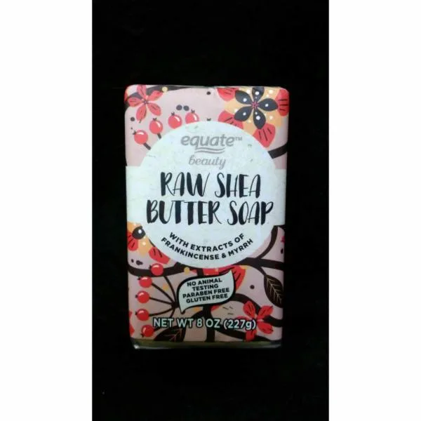 Beauty Raw Shea Butter Soap With Extracts of Frankincense & Myrrh (2019 formulation)