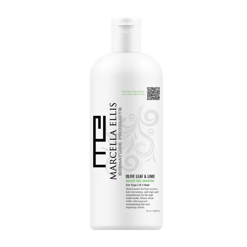 Pro Corporation OLIVE LEAF & LIME SULFATE FREE SHAMPOO "TYPE 1 & 2 HAIR"