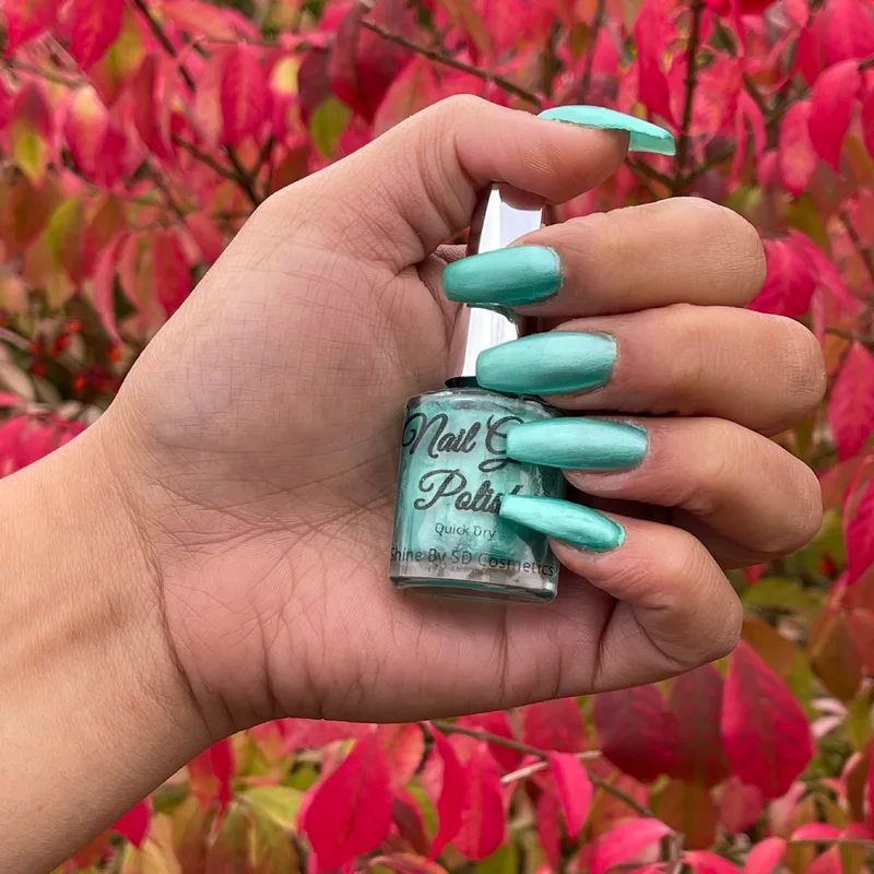 By SD Cosmetics Nail Glam Polish, Mint Condition