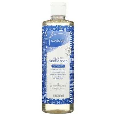 All in One Castile Soap, Peppermint (2020 formulation)