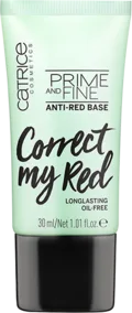 Prime and Fine, Correct My Red Anti-Red Base (2019 formulation)