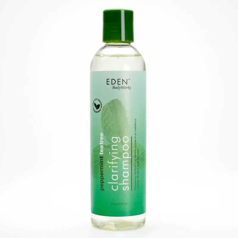 Natural Clarifying Daily Shampoo with Peppermint & Tea Tree