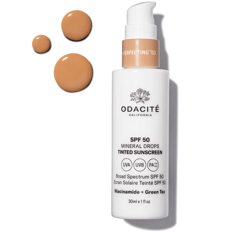 Mineral Drops Tinted Sunscreen, Shade 03, SPF 50