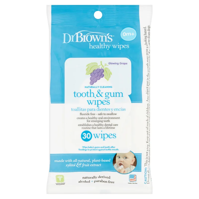 Nose and Face Healthy Wipes, Safe Cleaning and Moisturizing for Babies and Toddlers, Hypoallergenic for Sensitive Skin, 30 Count, 1-Pack