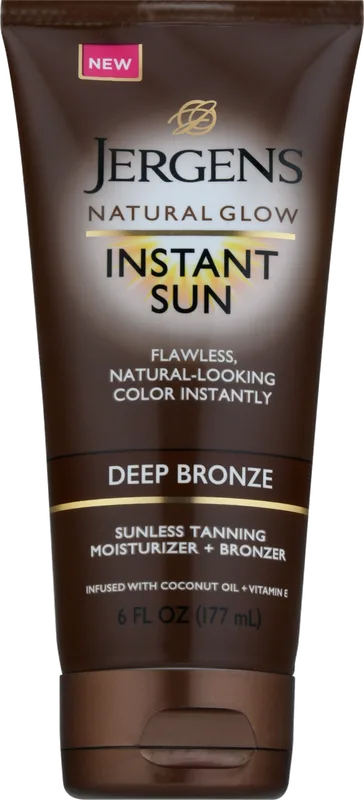 Sunless Tanning Moisturizer + Bronzer, Deep Bronze