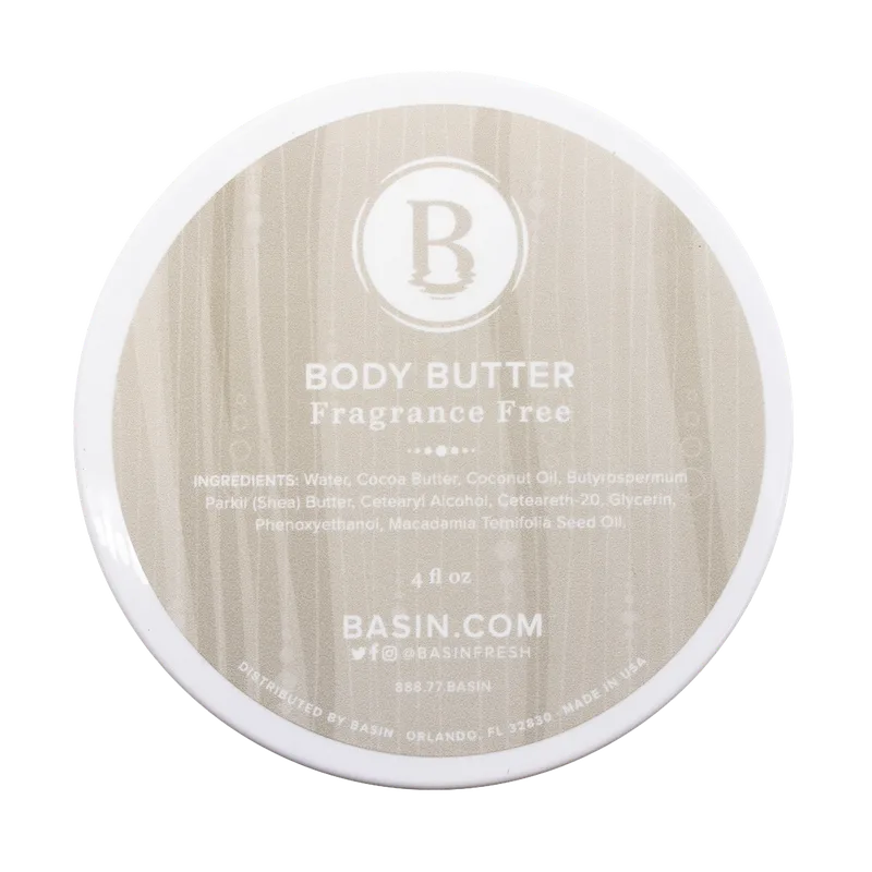 Body Butter, Fragrance Free