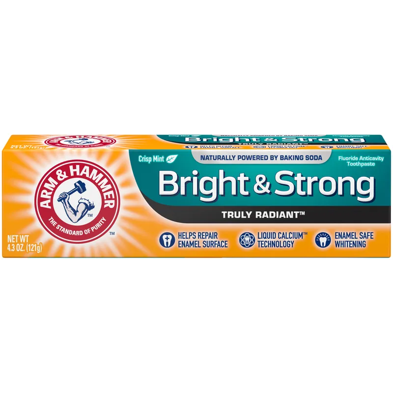 Truly Radiant Bright & Strong Fresh Mint Fluoride Anticavity Toothpaste