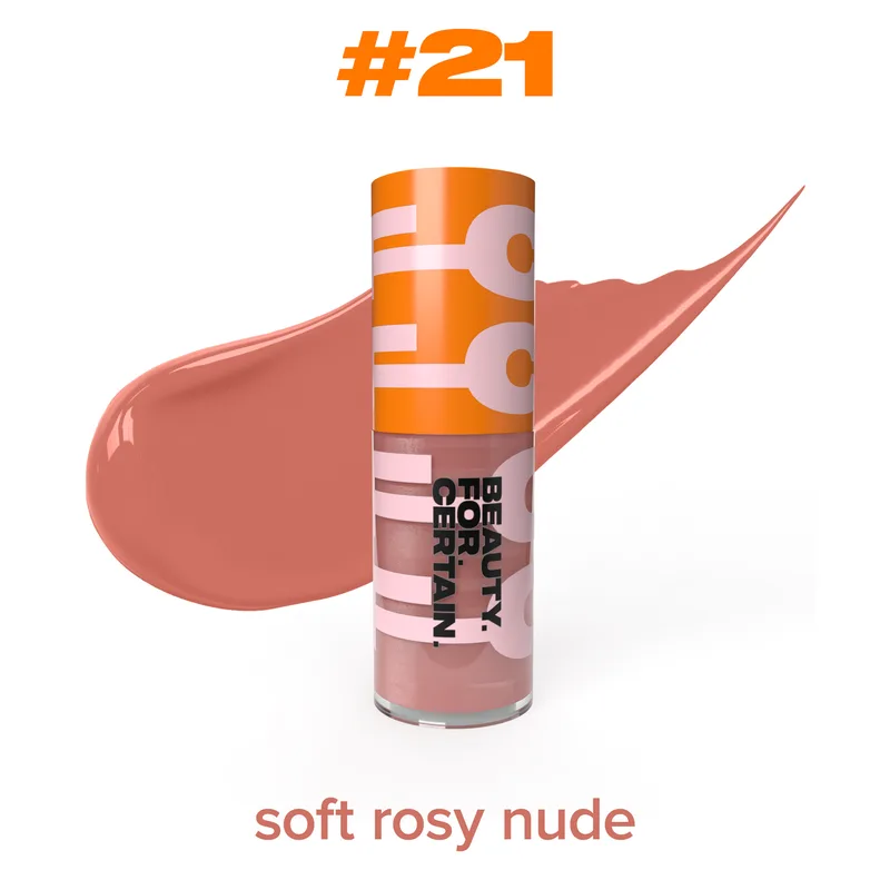 Matte Liquid Lipstick, #21 Soft Rosy Nude