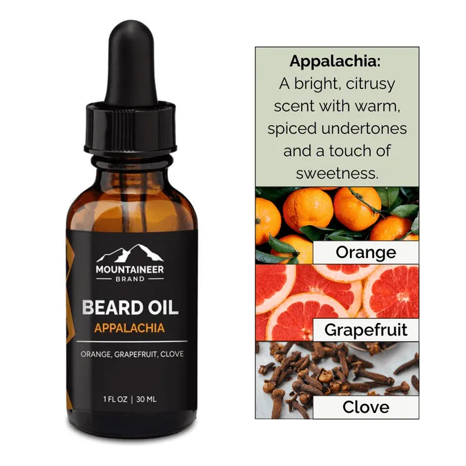 Natural Beard Oil, Appalachia