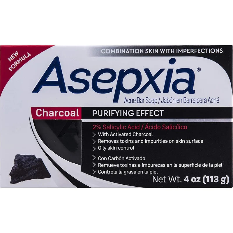 Acne Bar Soap, Charcoal Purifying Effect