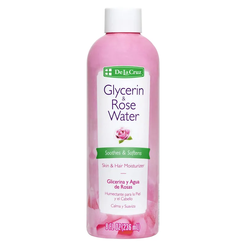 La Cruz Glycerin & Rose Water Skin & Hair Moisturizer (2020 formulation)